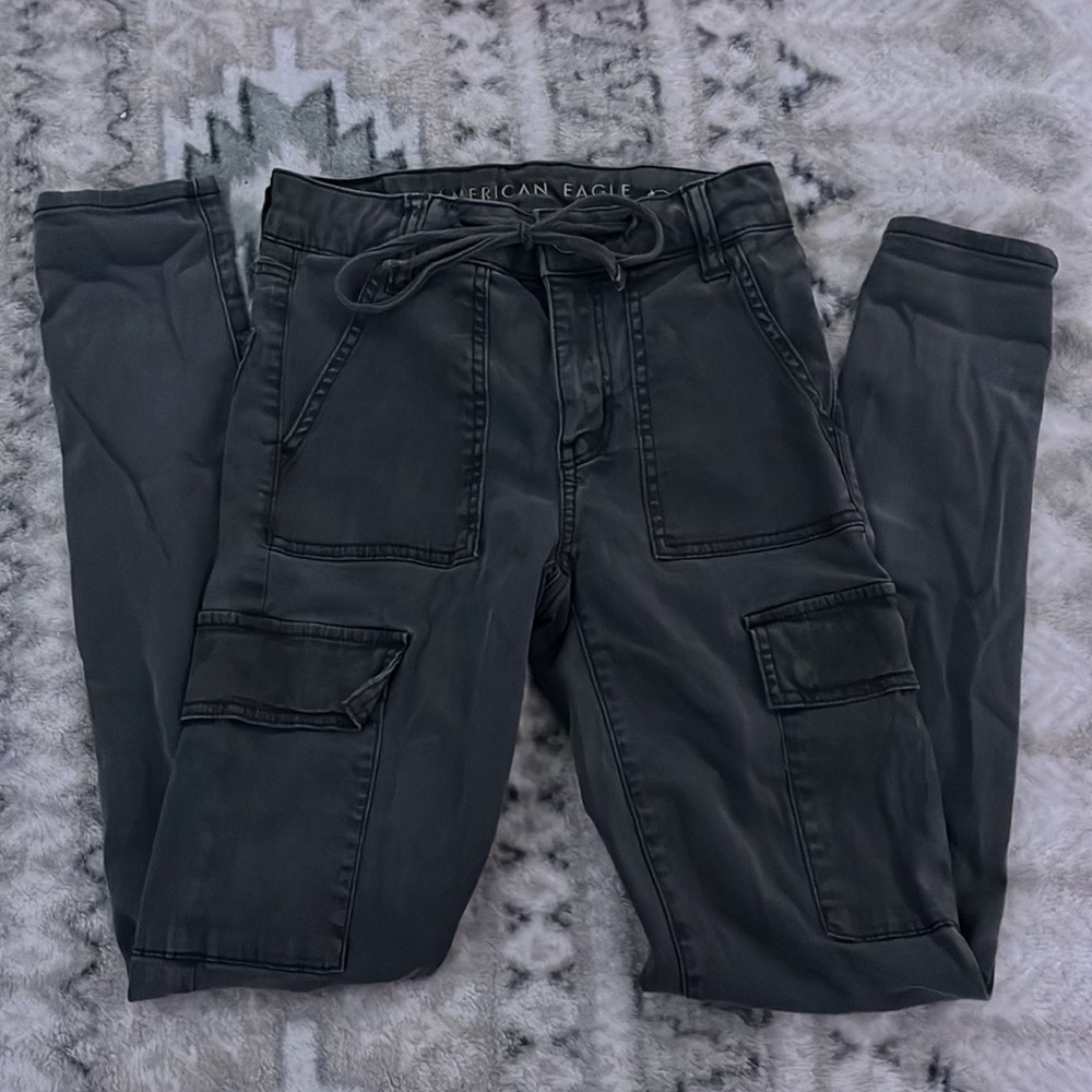 American Eagle Cargo Skinny Jeans